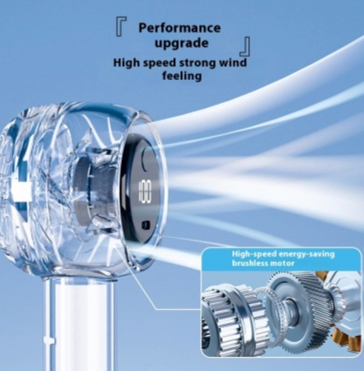 portable rechargeable, mini fan